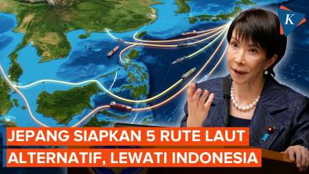 Hindari Laut China Selatan, Jepang Siapkan 5 Jalur Laut Lewati Indonesia-Filipina