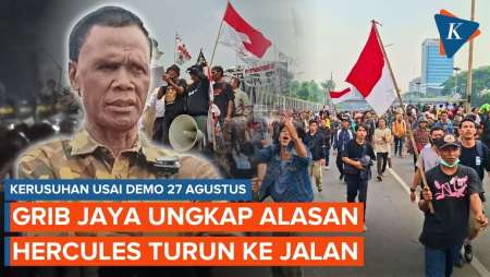 GRIB Jaya Benarkan Hercules Turun ke Jalan Saat Kerusuhan 27 Agustus, Ini Alasannya