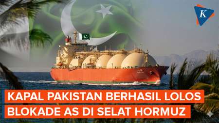 Kapal Tanker Pakistan Berhasil Keluar Dari Selat Hormuz, Pertama Sejak Blokade AS