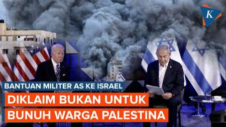 AS Bantu Israel untuk Lenyapkan Hamas, Bukan Bunuh Warga Palestina