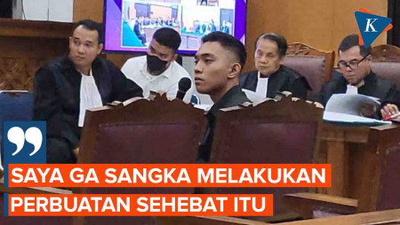 Mario Dandy: Saya Enggak Menyangka Melakukan Perbuatan Sehebat Itu