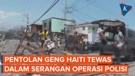 Pemimpin Geng Haiti Tewas dalam Operasi Polisi