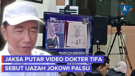 Momen Jaksa Putar Video Dokter Tifa Sebut Ijazah Jokowi "Palsu"