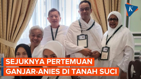 Pertemuan Ganjar dan Anies di Tanah Suci, Tak Ada Politik,…