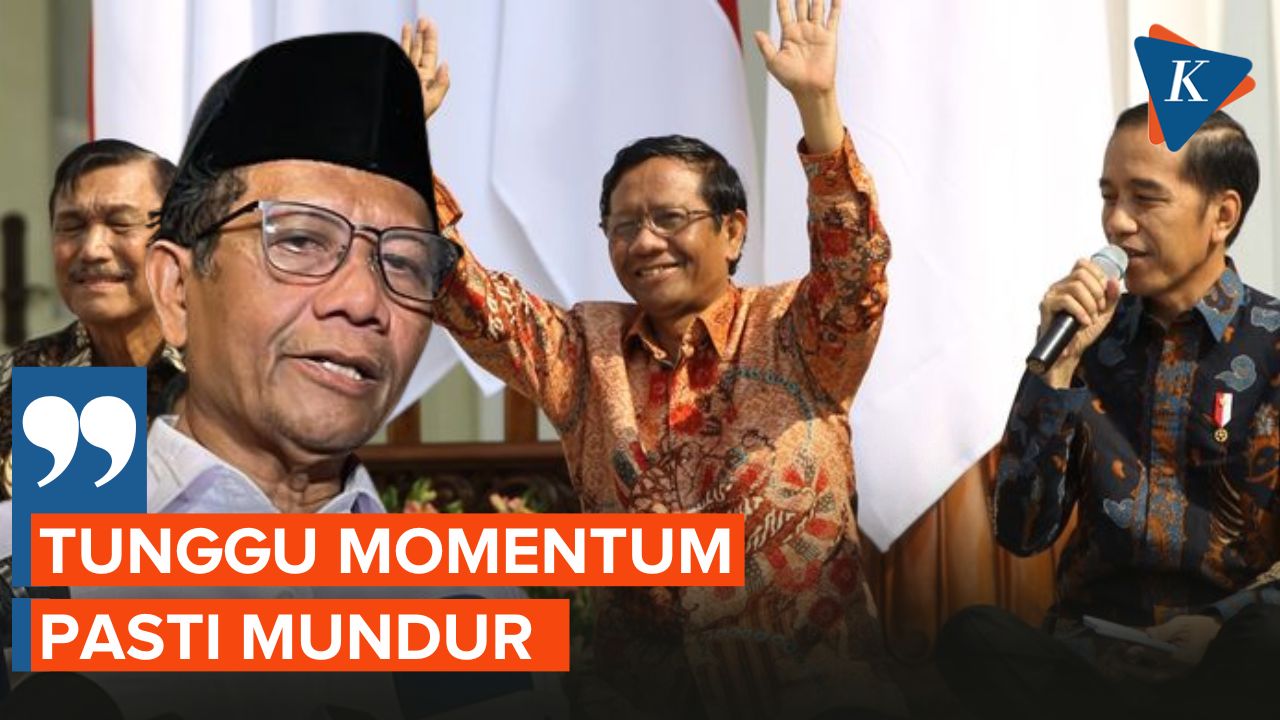 Tinggal Tunggu Momentum, Mahfud MD Pastikan Dirinya Mundur Dari Kabinet ...