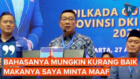 Ridwan Kamil Minta Maaf Usai Postingan Lama Viral