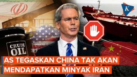 Menkeu AS Sesumbar Minyak Iran Tak Akan Mengalir Ke China