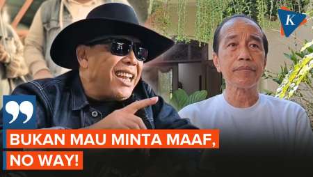 Usai Kasusnya Dihentikan, Eggi Sudjana: Saya Tak Minta Maaf Ke Jokowi, No Way