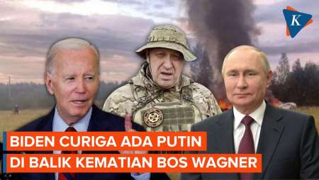 Biden Curiga Putin Ada di Balik Dugaan Kematian Bos Wagner