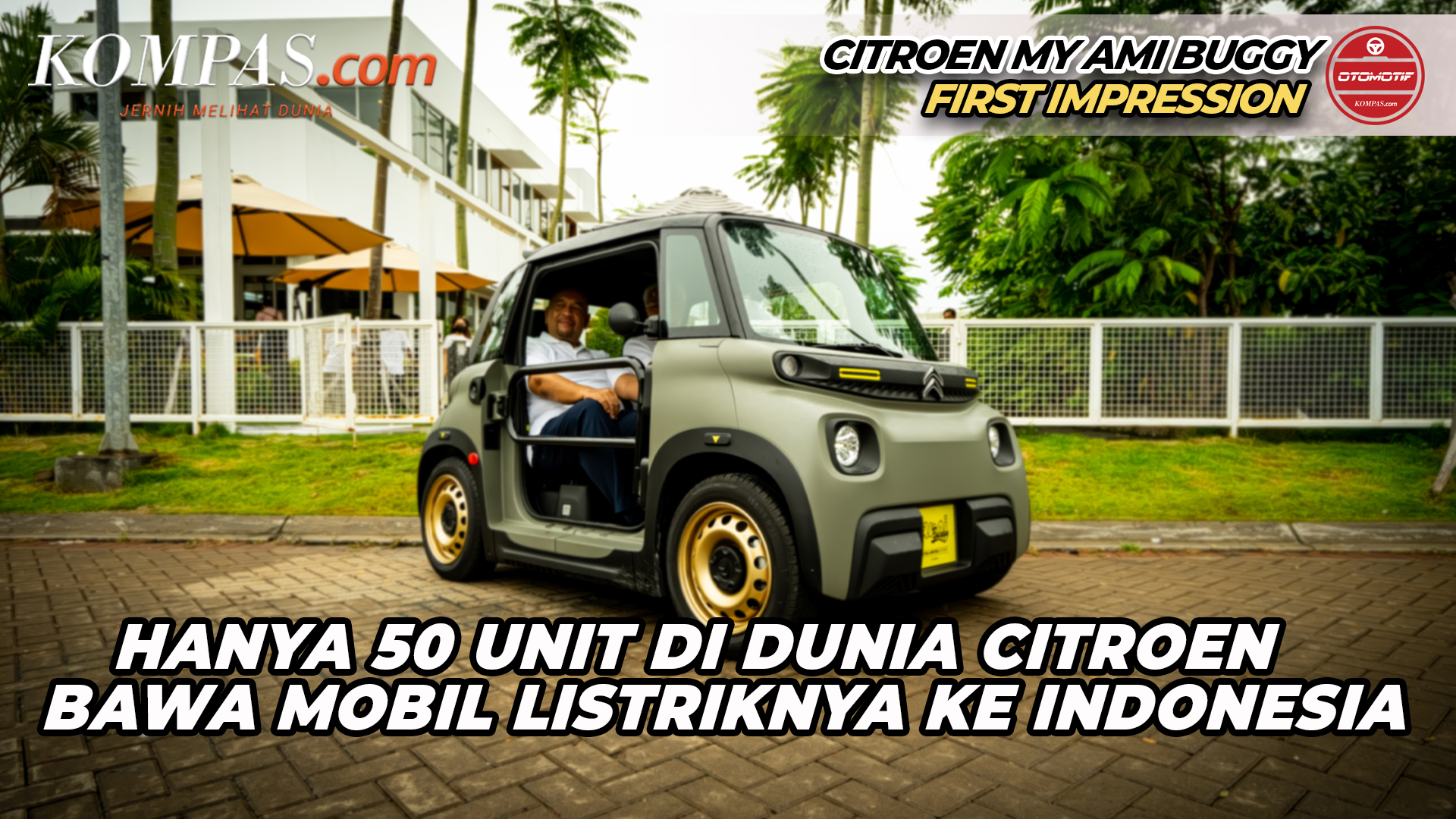 Citroen My Ami Buggy | Hanya 50 Unit Di Dunia Citroen Bawa Mobil Listriknya Ke Indonesia