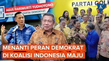 Demokrat Disebut Dukung Prabowo, SBY dan AHY ke Hambalang