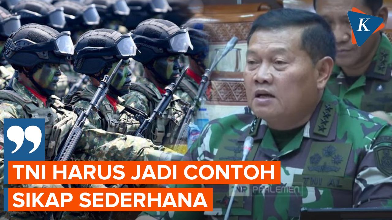 Yudo Margono Ingin Prajurit TNI Jadi Pedoman Hidup Sederhana