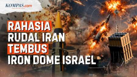 Cara Iran Bikin Rudalnya Mampu Tembus Iron Dome Israel