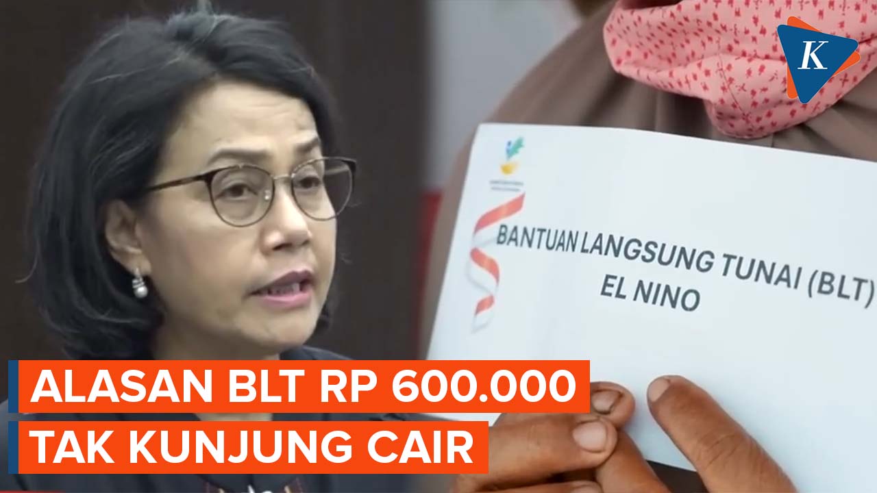 Sri Mulyani Jawab Alasan BLT Rp 600.000 Tak Kunjung Cair