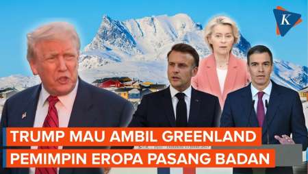 Trump "Ngebet" Caplok Greenland, Pemimpin Uni Eropa Pasang Badan