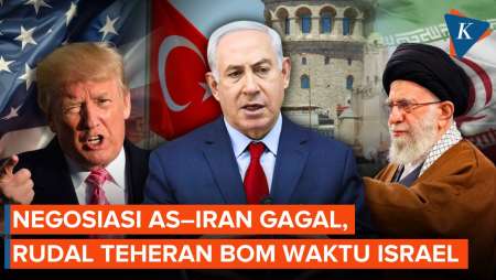 Israel Pesimis, Negosiasi AS-Iran Gagal: Rudal Balistik Jadi "Bom Waktu" Bagi Tel Aviv