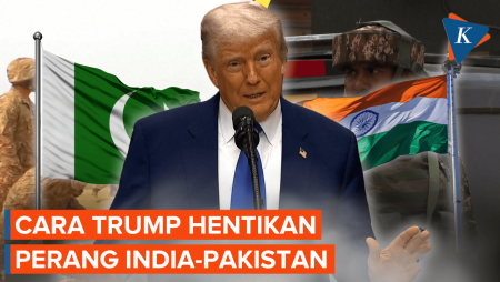 Trump Ungkap Ancaman yang Bikin India-Pakistan Mau Gencatan Senjata