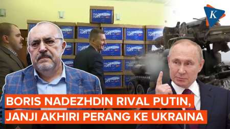 Boris Nadezhdin, Penantang Vladimir Putin di Pemilihan Capres Rusia Pada Maret 2024