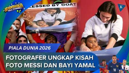 Kisah Di Balik Foto Messi Mandikan Lamine Yamal Saat Masih Bayi, Fotografer Nyaris Lupa