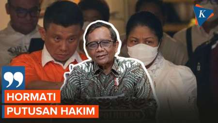 Kata Mahfud MD soal Ferdy Sambo Dihukum Seumur Hidup