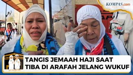 Menangis Saat Tiba Di Arafah, Jemaah Haji Indonesia: Ya Allah Ya Rasulullah