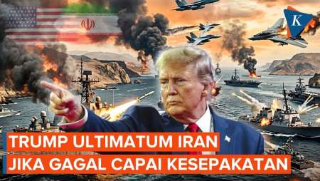 Trump Klaim Hujani Iran Dengan "Neraka" Jika Tak Buka Selat Hormuz