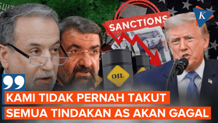 Iran Pede Sanksi AS Tak Akan Berhasil, Balas Ejek Washington Putus Asa