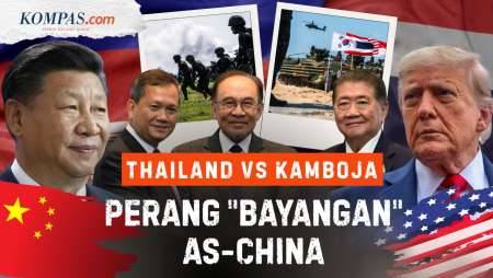 Perang “Bayangan” AS-China di Balik Gencatan Senjata Thailand dan Kamboja
