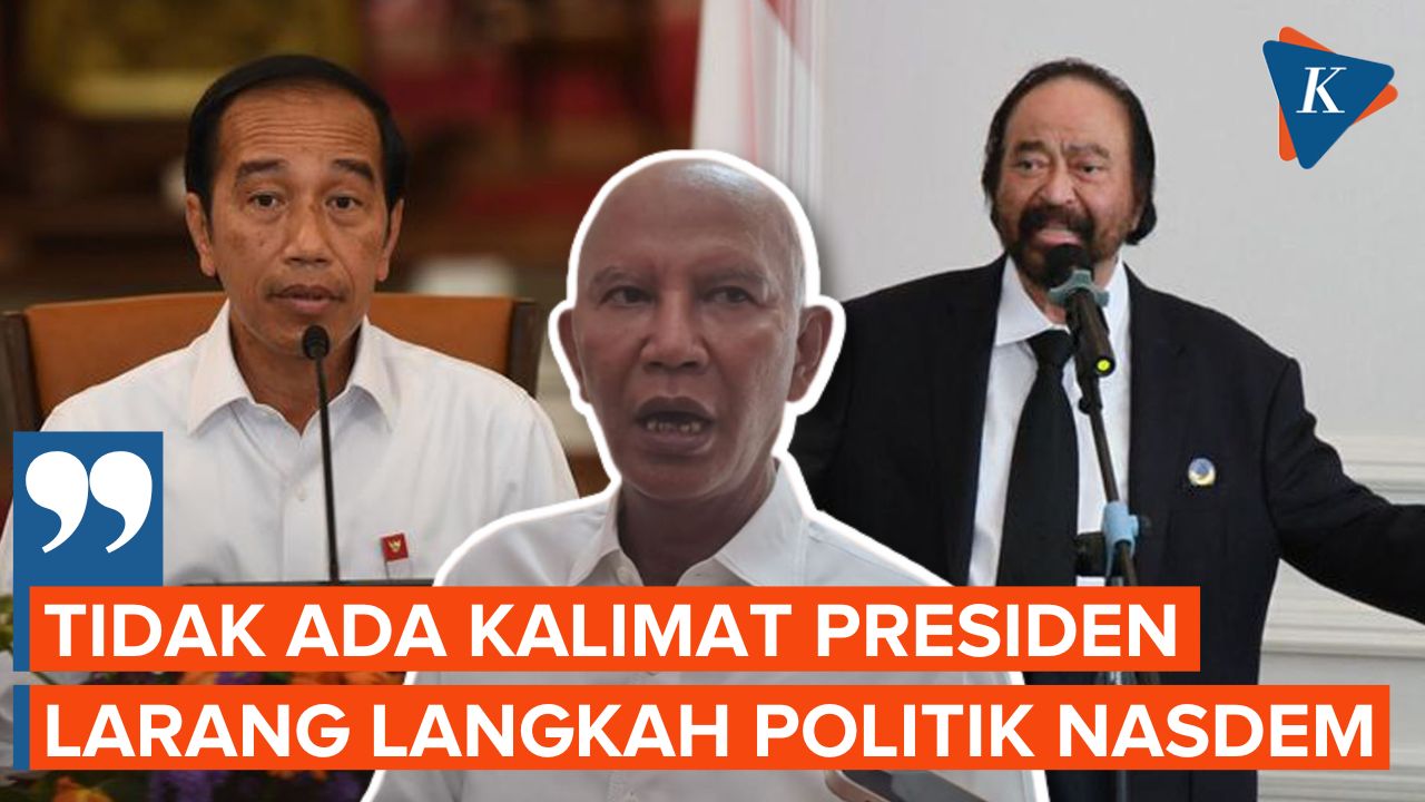 PDI-P Sebut Jokowi Hargai Keputusan Surya Paloh Usung Anies Capres