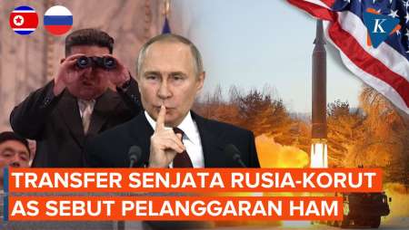 AS Peringatkan Rusia, Transfer Senjata dari Korea Utara Langgar Resolusi PBB