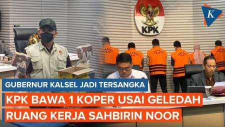 Kronologi KPK Tetapkan Gubernur Kalsel Sahbirin Noor Jadi Tersangka