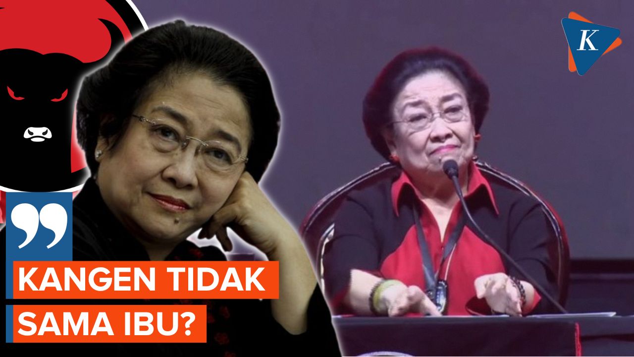 Megawati Sapa Kader di HUT ke-50 PDIP: Kangen Tidak Sama Ibu?