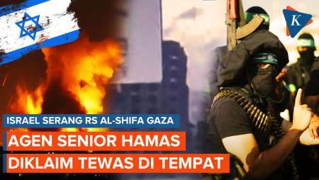 Israel Klaim Tewaskan Agen Senior Hamas dalam Serangan di RS Al-Shifa Gaza