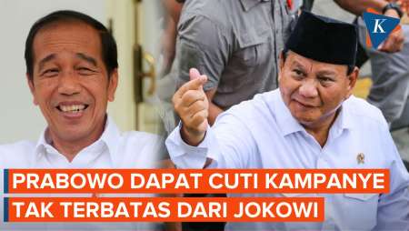 Prabowo Dipastikan Dapat Cuti Kampanye dari Jokowi, Tak Ada Batasan Hari