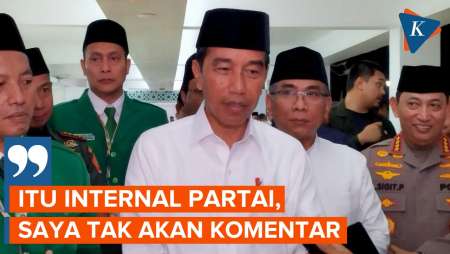 PDI-P Kritik Pemerintah di Rakernas, Jokowi: Itu Internal Partai, Saya Tak Komentar