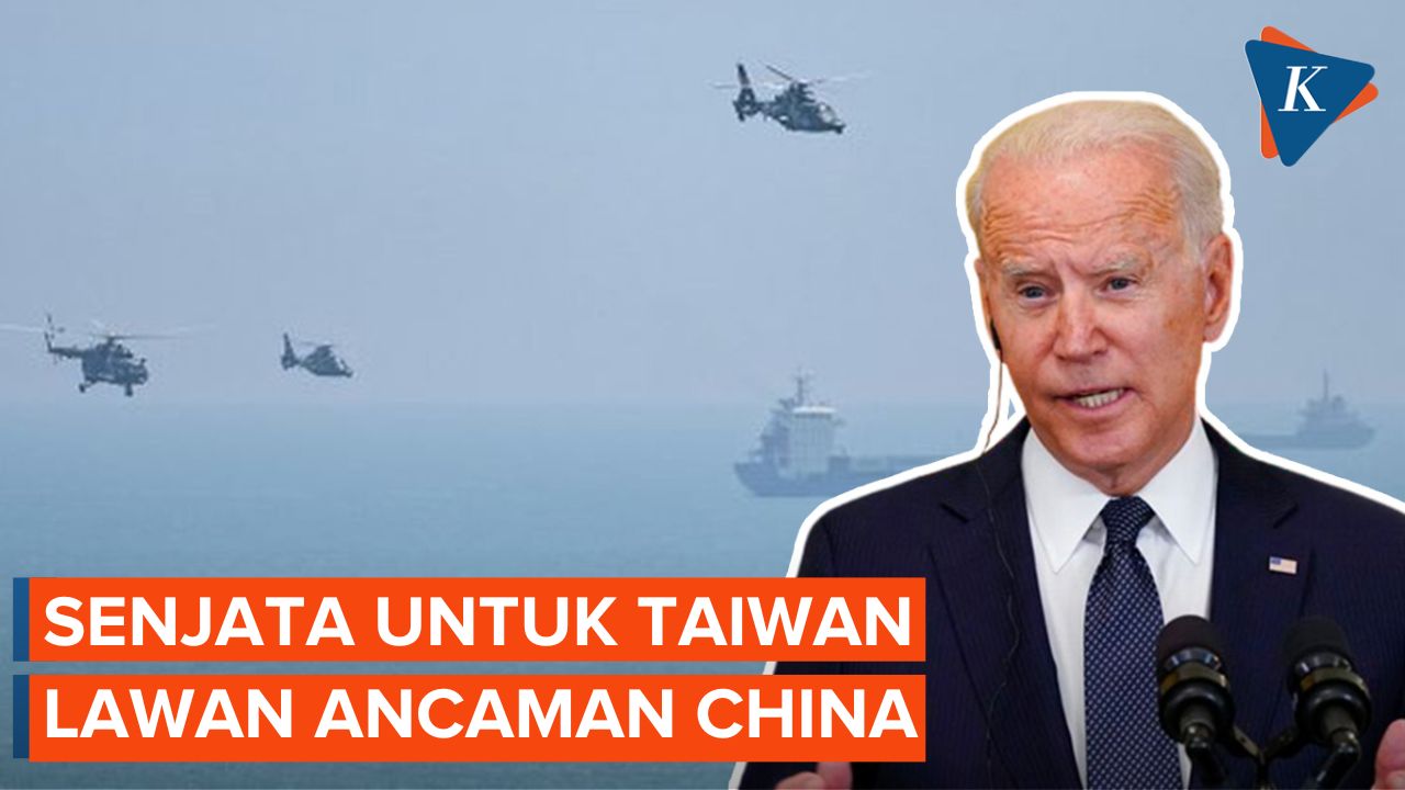 Biden Ingin AS Jual Senjata Canggih ke Taiwan