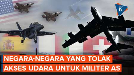 Daftar Negara Yang Berani Tolak Akses Udara Bagi Pesawat Militer AS