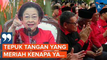 [FULL] Megawati Pompa Semangat Kader: Tepuk Tangan yang Meriah Kenapa Ya!