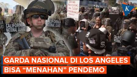 Komandan Garda Nasional Sebut Pasukannya Bisa 'Menahan Sementara' Pendemo Los Angeles