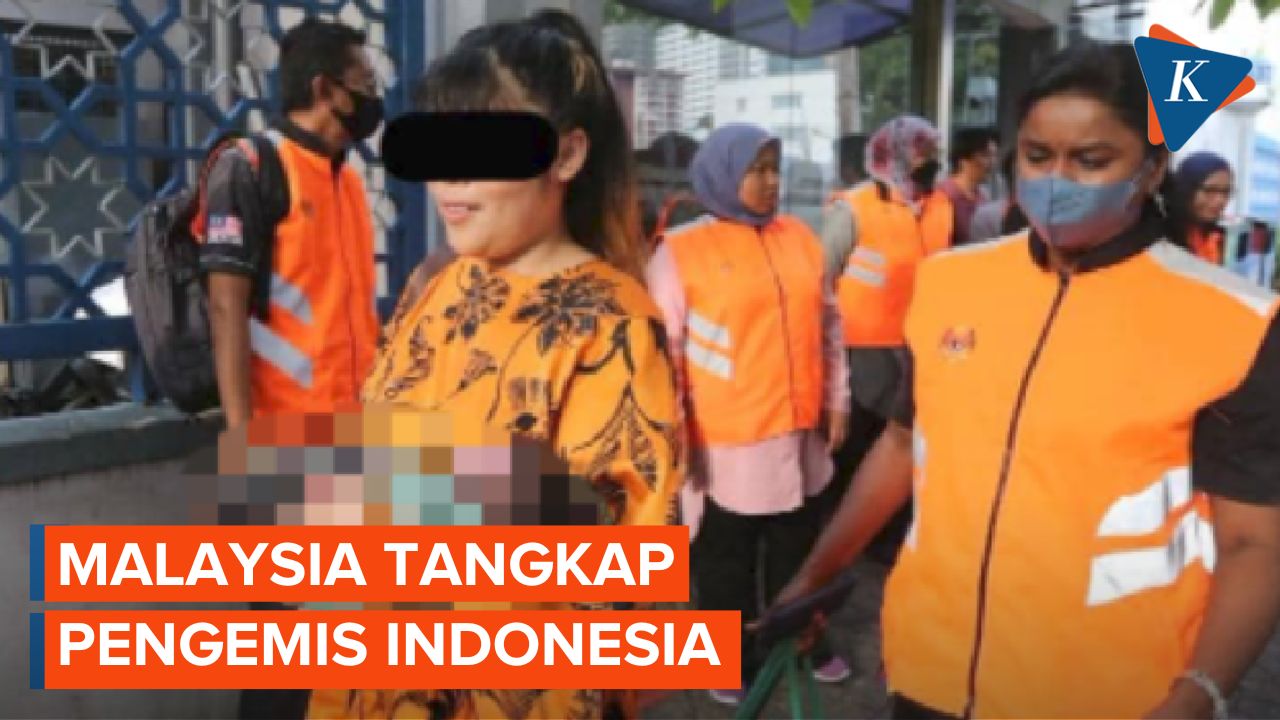 Kantongi Rp 300.000 Per Hari, Pengemis asal Indonesia Ditangkap di Malaysia