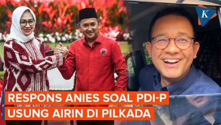 Kata Anies Saat Ditanya soal PDI-P Usung Airin yang Masih Jadi Kader Golkar