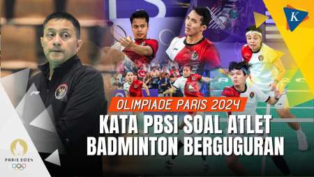 Penjelasan PBSI soal Atlet Badminton Berguguran di Olimpiade Paris