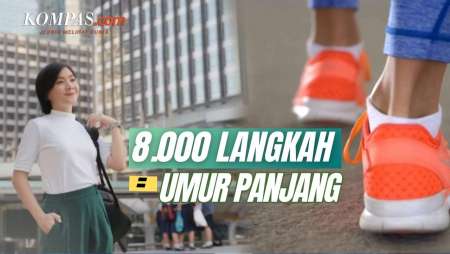 Jalan 8.000 Langkah Sehari Bisa Bikin Umur Panjang