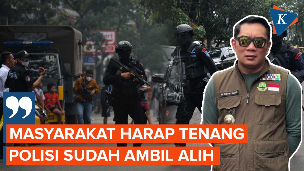Ridwan Kamil: Warga Tetap Tenang, Polisi Sudah Ambil Alih
