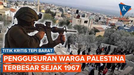 Tepi Barat Memanas, Kekerasan Dan Penggusuran Warga Palestina Meningkat Tajam