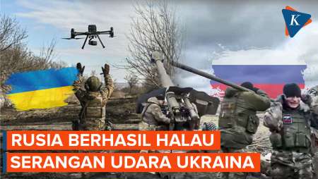 Gempuran Drone dan Rudal Ukraina Berhasil 