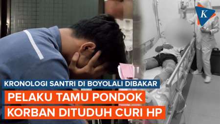 Kronologi Santri di Boyolali Dibakar Tamu Pondok karena Dituduh Curi HP