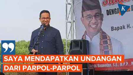 Anies Mengaku Dapat Undangan dari Parpol-parpol untuk Maju Pilkada DKI 2024