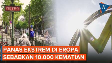 Kematian Melonjak 10.000 Kasus Akibat Gelombang Panas Di Eropa