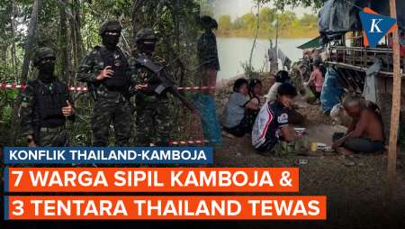Update Korban Perang Thailand Vs Kamboja: 7 Warga Sipil Dan 3 Tentara Tewas